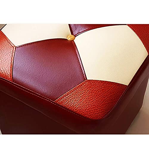 Petit banc en cuir compact pour optimiser les petits salons - 3