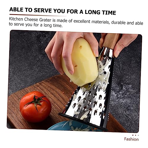 Rallador de queso cónico de acero inoxidable con mango STOBAZA miniatura 4