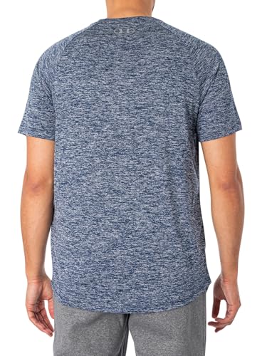 Under Armour Men's UA Tech™ 2.0 Short Sleeve LG Navy3