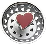 Billy-Joe Homewares 7123 Enamel Joe's Heart Kitchen Strainer