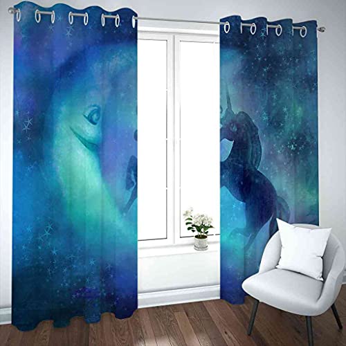Rideaux occultants d'enfant isolant phonique contre bruit rue chambre 3D
