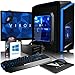 Produktbild Vibox Killstreak VGTR80T-119 VR Gaming PC mit Oculus Rift, mit 2 Gratis-Spielen, Windows 10 OS, 22 Zoll HD Monitor (4,6GHz Intel i7 6-Core, GeForce RTX 2080, 8Go DDR4 RAM, 480GB SSD)