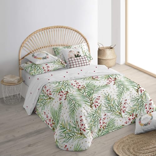 Housse de couette LAPONIA évite la couette qui glisse avec boutons