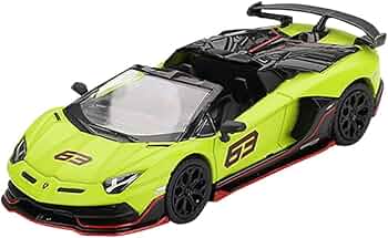 Amazon | MINI GT 1/64 ランボルギーニ アヴェンタドール SVJ 63