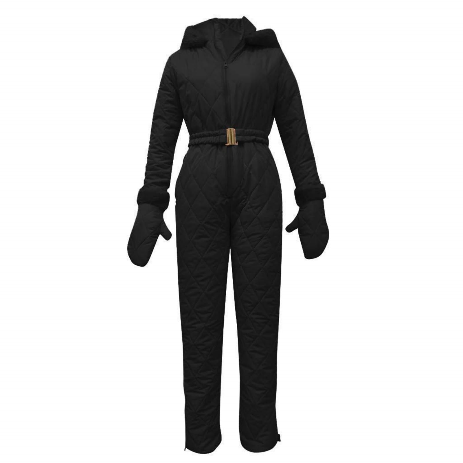 Traje de nieve de una pieza para mujer, impermeable, resistente al viento, traje de esquí aislado, para deportes al aire libre, ropa cálida, trajes de nieve