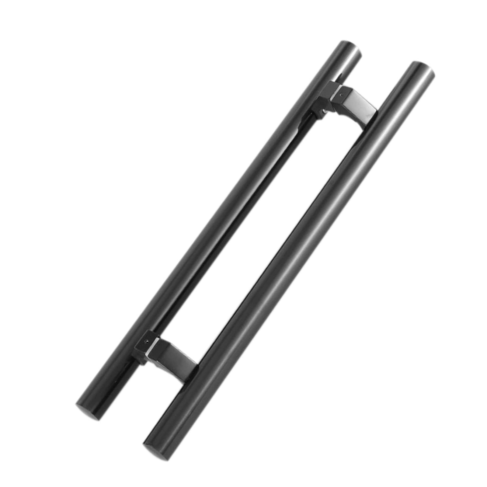 Long Push Pull Door Handle, Company Garage Warehouse, Customizable Sliding Wooden Door Handle Hardware, Door Handle with Fittings/Black/80Cm/31.4In