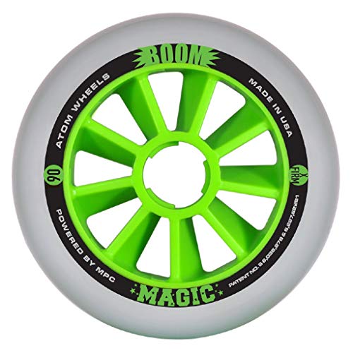 Atom Inline Outdoor Wheels - Boom Magic (Sold as Each's) (Size XFIRM 90mm)