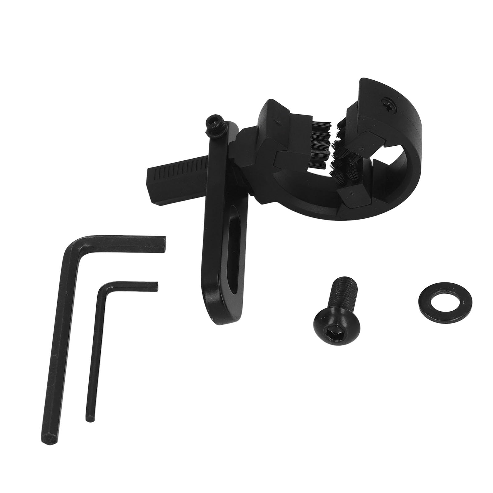 Bnineteenteam Brush Rest, Black Left Right Hand Universal Archery Rest Brush for Recurve Bow