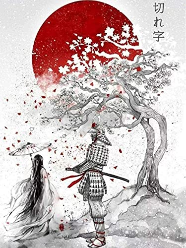DLTYXME 1000 pièces Puzzles Puzzles Japonais Geisha Danse Fille Bricolage créatif Jeu Classique 50X75Cm Cover
