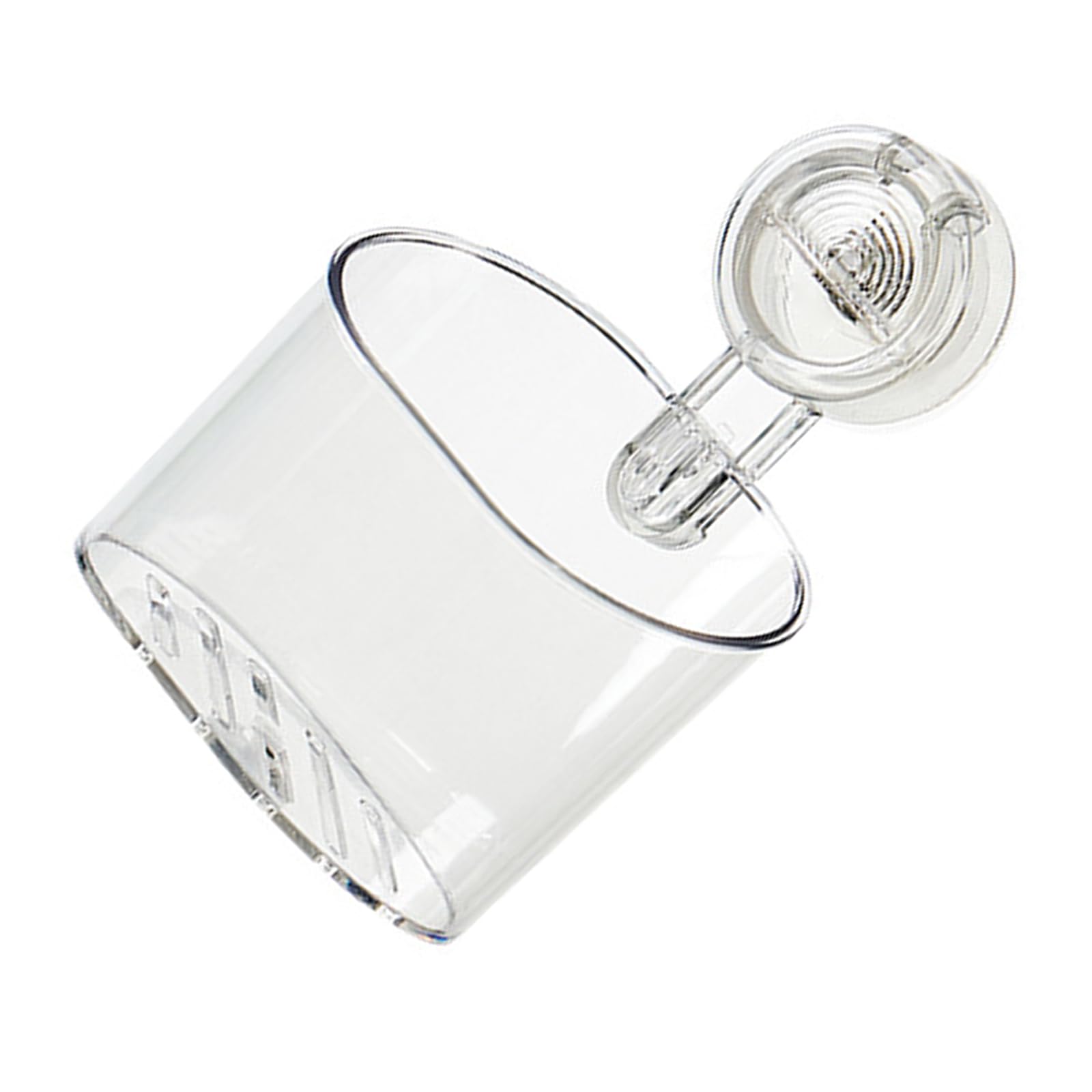 DSLKGWE Drillless Suction Mounted Container for Rentals Organize Toiletries Sturdy Easy Installation Drillless Bin