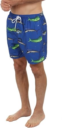 UZZI Men's Swordfish Swim Shorts