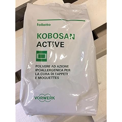 Polvo para el cuidado de alfombras Kobosan Active Vorwerk Kobold (500g) Cover