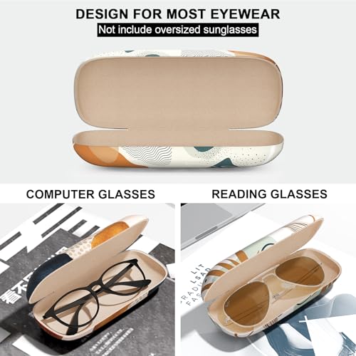 Image of Eyeglasses Case, Hard Shell Protective Case for Glasses, Unisex for Women Men