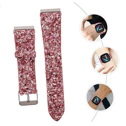 Bracelet de montre brillant pour remplacer un modèle usé par un style élégant