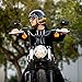 Biltwell | Bonanza | DOT Approved | 3/4 Motorcycle Helmet | Gloss Black Spectrum | Medium