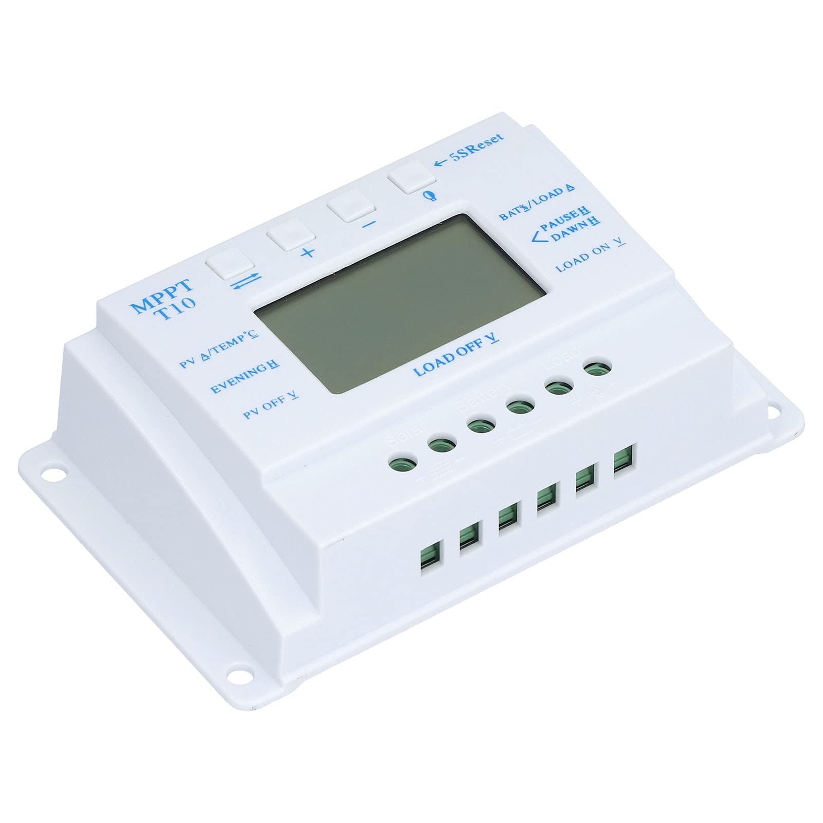 Hyuduo Contrôleur de Charge Solaire MPPT avec écran LCD, 12V/24V Auto
