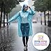 Rain Ponchos for Adults 10 Pack Extra Long Emergency Poncho with Hood Disposable Emergency Ponchos Unisex Waterproof Raincoat for Adults Outdoor Activities, Camping, Concerts Essentials, Random Colors