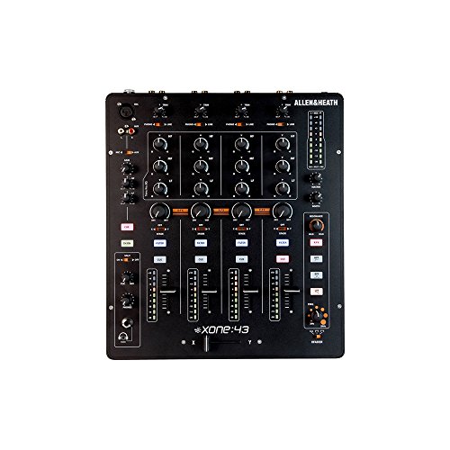 Allen & Heath 4 channel stereo DJ mixer 2 stereo outputs