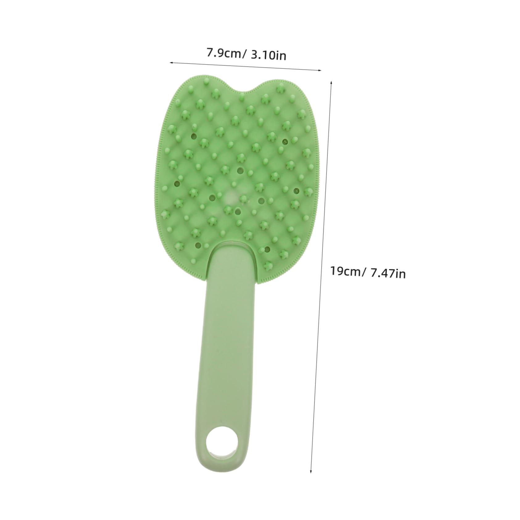 ifundom Portable Cat Grooming Brush Washable Dual Sided Comb for Pet Grooming Ergonomic Grip Multi Function Tool Undercoat Brush for Cats Easy Clean and Reusable