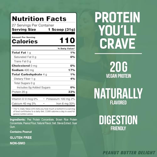 Select Protein Vegan PEScience poudre de protéine végétale goût beurre d'arachide