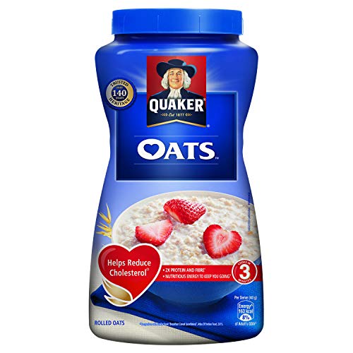 Image of Quaker Oats, 1.5kg Pack + Quaker Oats, 1kg Jar
