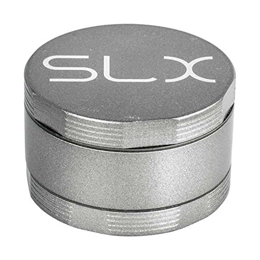 Kräutermühle von SLX – Kräuter-, Gewürz- und Tabakmühlen 62 mm silber