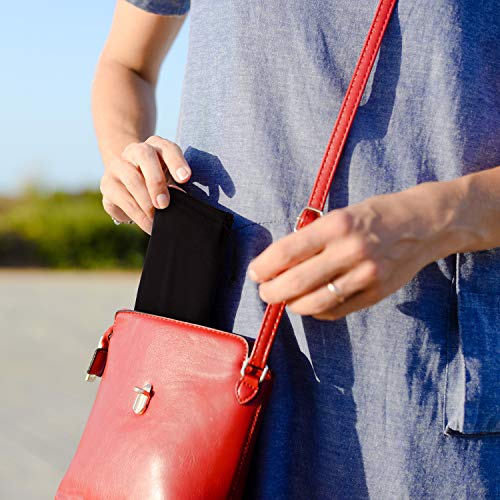 100 Pieces Microfiber Case Pouch Bag Glasses Sunglasses Case With 2 Pieces Cloth (Black) #TOP5