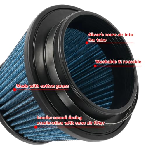 Kit d'aspiration air froid Civic carbone blanc pour sorties sur circuit - 5
