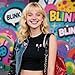 DEFGNOP Set de broche y pegatina de Blackpink Imagen de DEFGNOP Set de broche y pegatina de Blackpink