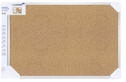 Preisvergleich Produktbild Legamaster 7-142043 Universal Pinboard Naturkork, 90 x 60 cm