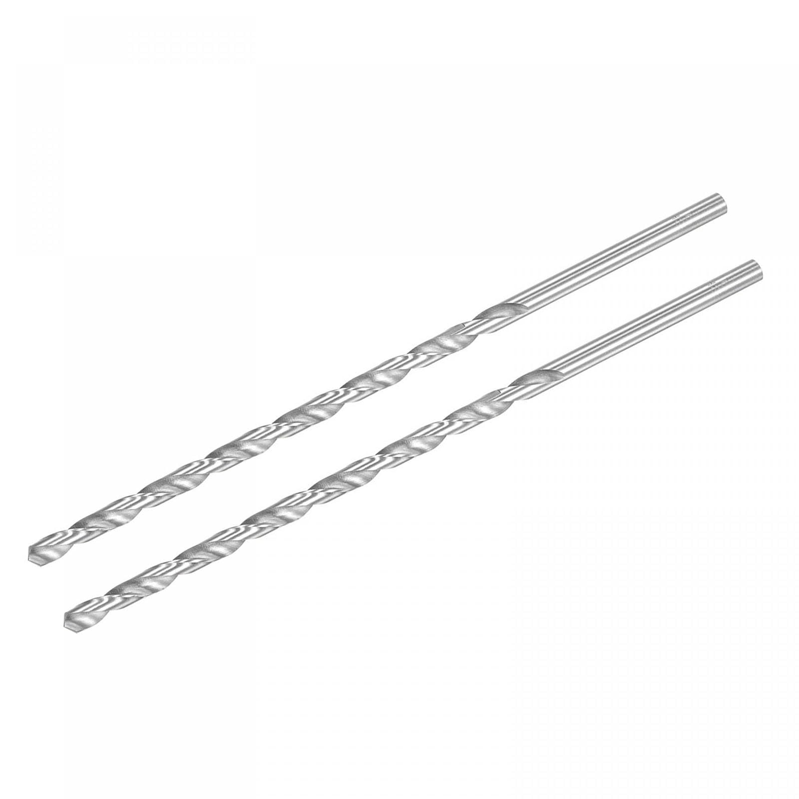 TA-VIGOR 2Pcs 6mm Extra Long Twist Drill Bits