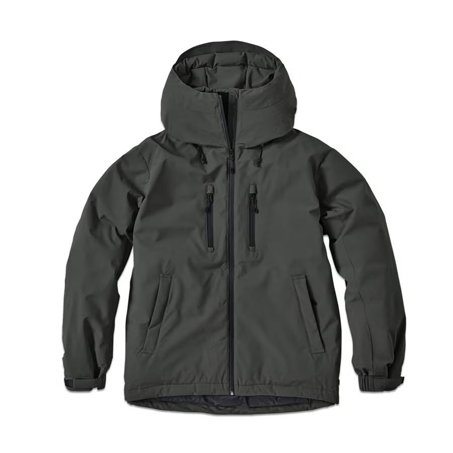 HAMURE ストレッチダウンパーカー HMU-2632 チャコール
