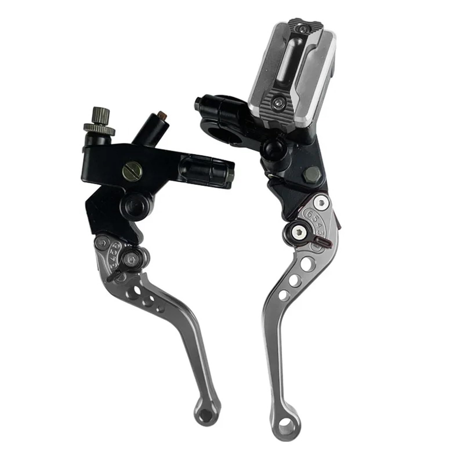 Leve Frizione Freno Per Scooter Sport Dirt Bike | Serbatoio frizione con cavo leva leva freno moto universale CNC una coppia da 7/8 "22mm
