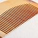 2 Pcs Burlywood Natural Peach Wood Comb Close Teeth Anti-static Beard Hair Wooden Beauty Massage Detangling Tools Care Accessories Hair Combs