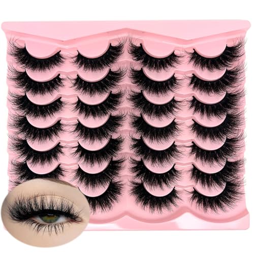 loladook Mink Lashes Strip Cat Eye Wispy
