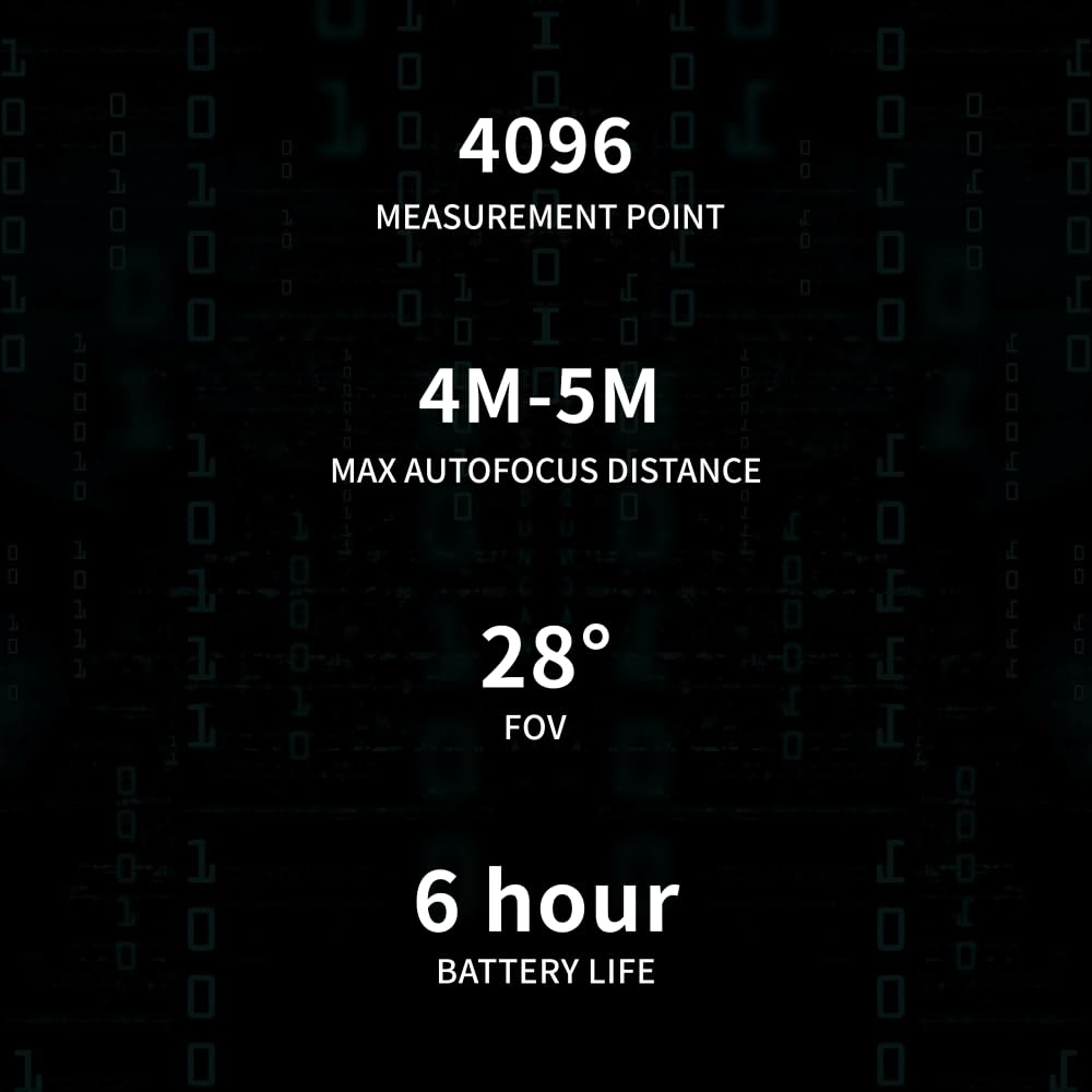 PDMOVIE Live Air 3 Smart PD-BTMP-S LiDAR Autofocus Motor for Manual Lenses with Focus Limit or DSLR Lenses Without Focus with Depth of Field Scale