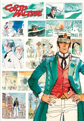 Clementoni, Corto Maltese Maltese, 1000 Pieces, Comic Puzzle, Author Illustrations, Vertical, Fun for Adults Made in Italy - Image 2