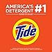 Tide Laundry Detergent Liquid, Original Scent, HE Turbo Clean, Pack of 3 Smart Pouches, 93 Loads Total