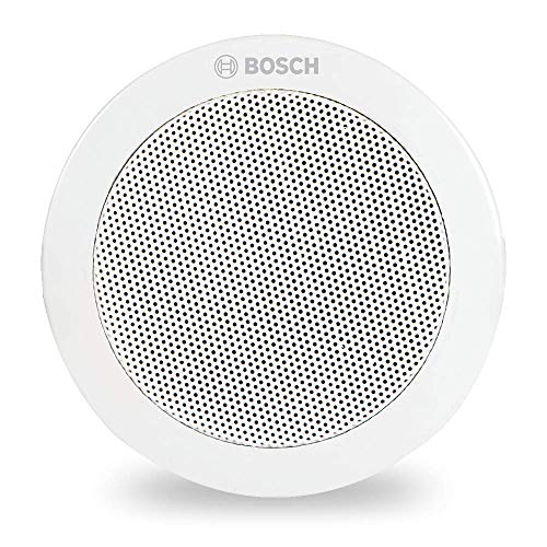 Image of Bosch Pa Lcz-Um06-In 6W Metal Based Compact wired Ceiling Speaker, White