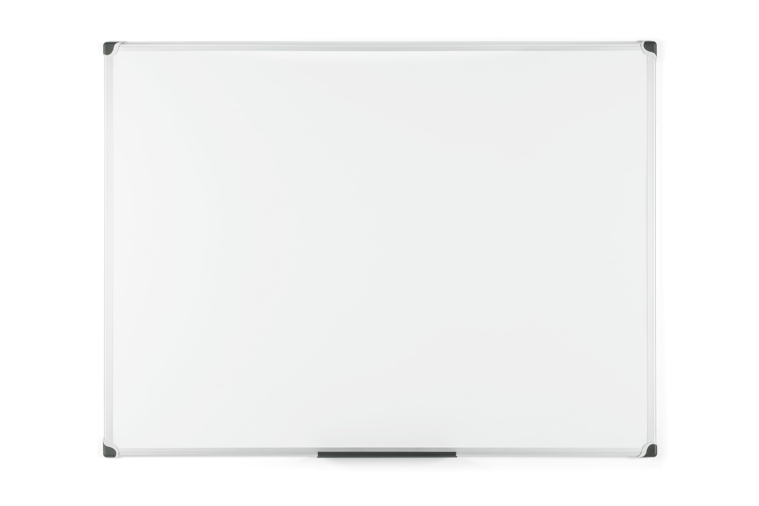 Bi-Office Maya W - Pizarra blanca magnética con marco de aluminio, 120 x 90 cm