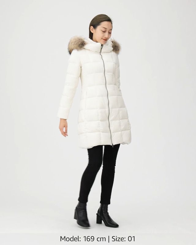 TATRAS GANO ダウンジャケット ホワイト TATRAS】GANO ロング丈ダウンジャケット – Sirin Online Store