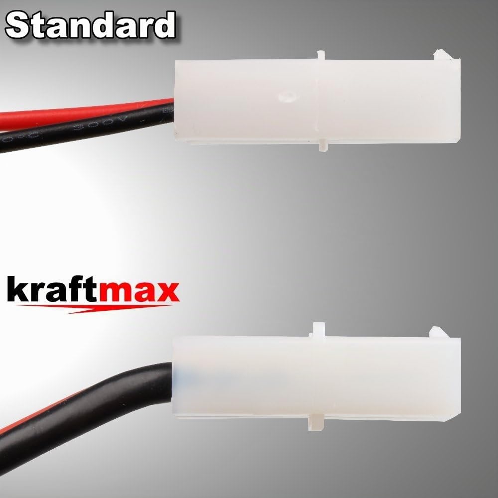 Kraftmax Batteria Racing Pack con spina Tamiya – 9,6 V/2200 mAh (min 2000 mAh) NiMH/batteria RC ad alte prestazioni