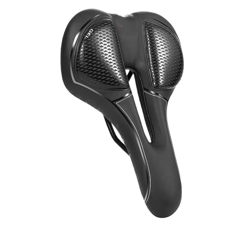 Selle vélo en gel pour cyclisme urbain et randonnées VTT le week-end