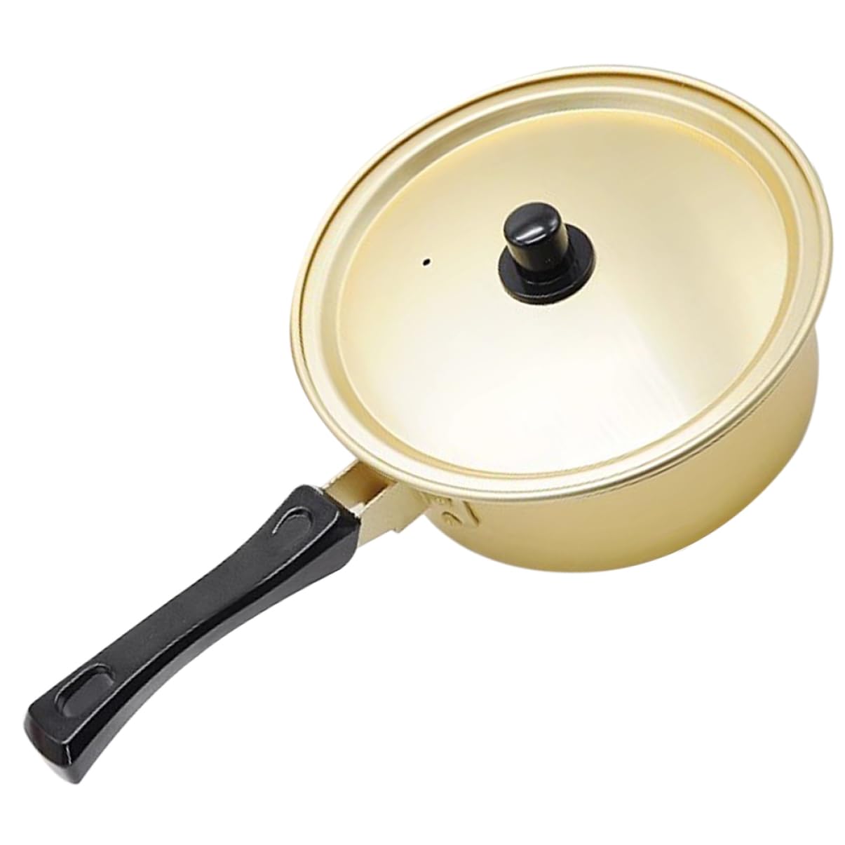 YARNOW Aluminum Ramen Noodle Pot Lidded Cooking Pot for Fast Heating Multi- for Kitchen for Ramen Oatmeal and More Design