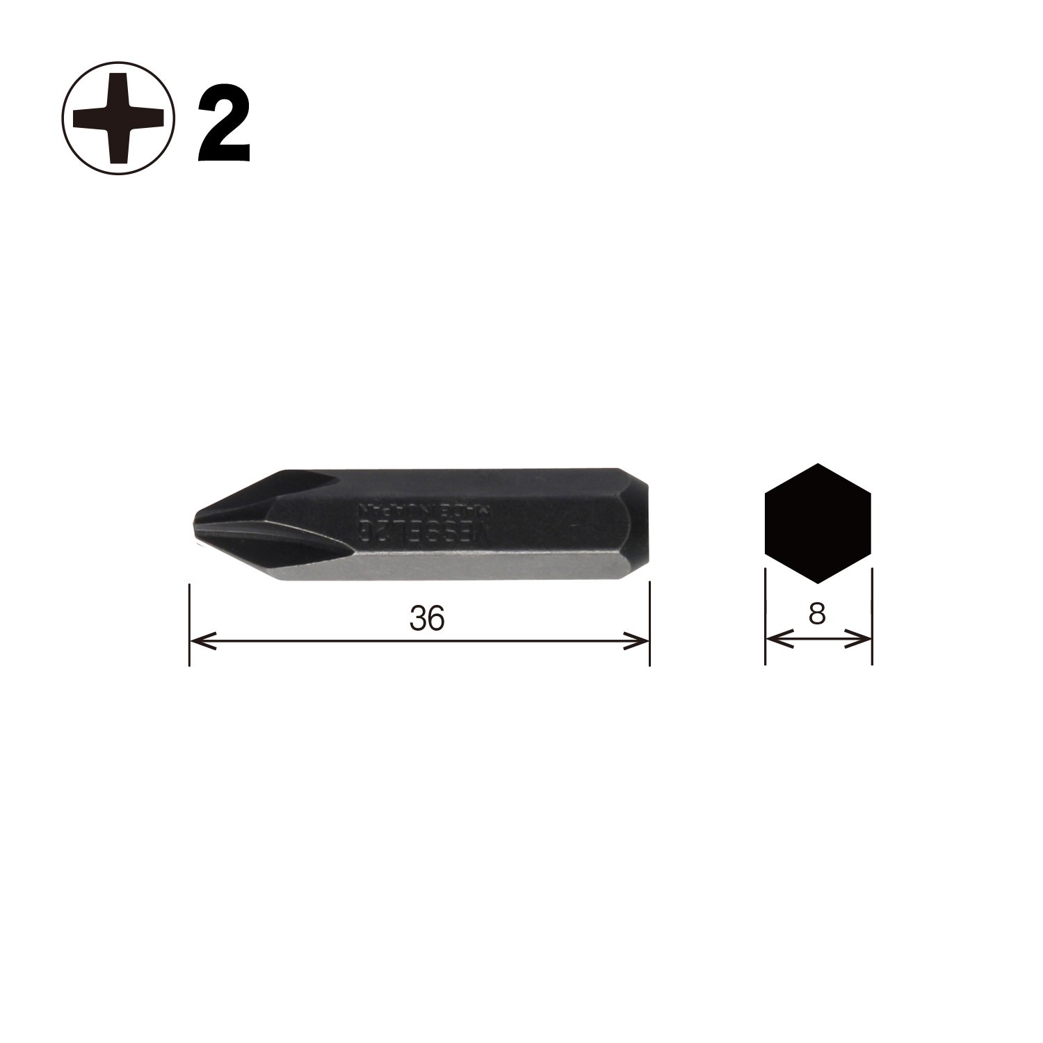 Impact Driver Bits - VESSEL -2