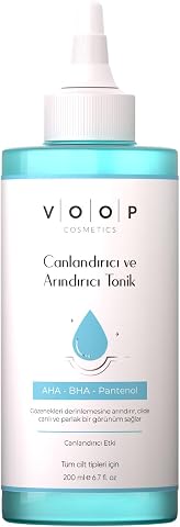 VOOP Gözenek Sıkılaştırıcı Canlandırıcı Arındırıcı Siyah Nokta Karşıt Glikolik Salisilik Asit Tonik 200ml