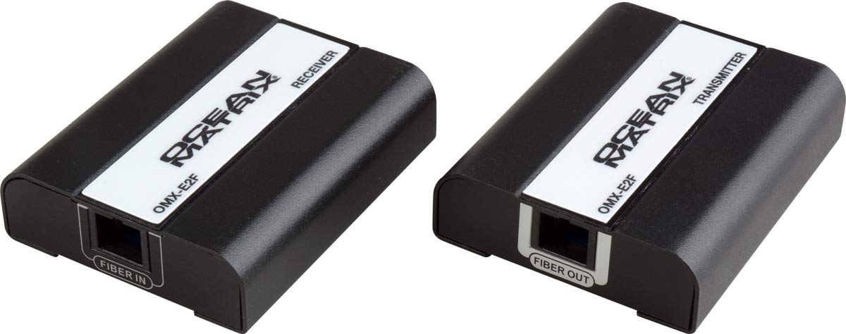 Ocean Matrix OMX-E2F 12 Mile/20KM Singlemode 100Base-T Fast Ethernet to SC Fiber Converter