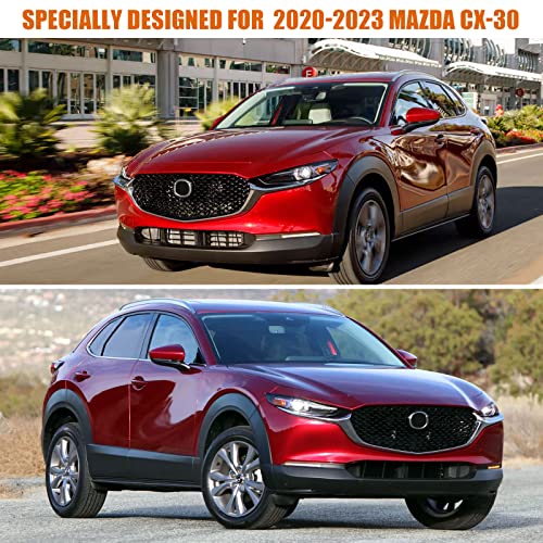 Image of Waterproof Car Cover Replace for 2020-2024 Mazda CX-30, 6 Layers All Weather Custom-fit All Weather Car Covers with Zipper Door & Windproof Bands for Sun Snow Rain Dust Protection (CX-30)