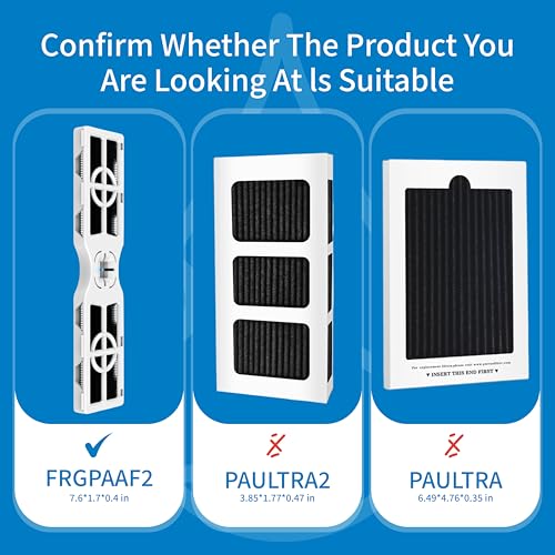 Image of FPPWFU01 & PureAir AF-2 Water & Air Filter replacement Combo (2+2) | Compatible with Frigidaire FPPWFU01, PurePour PWF-1, EPPWF01 and FRGPAAF2 Water & Air Filter