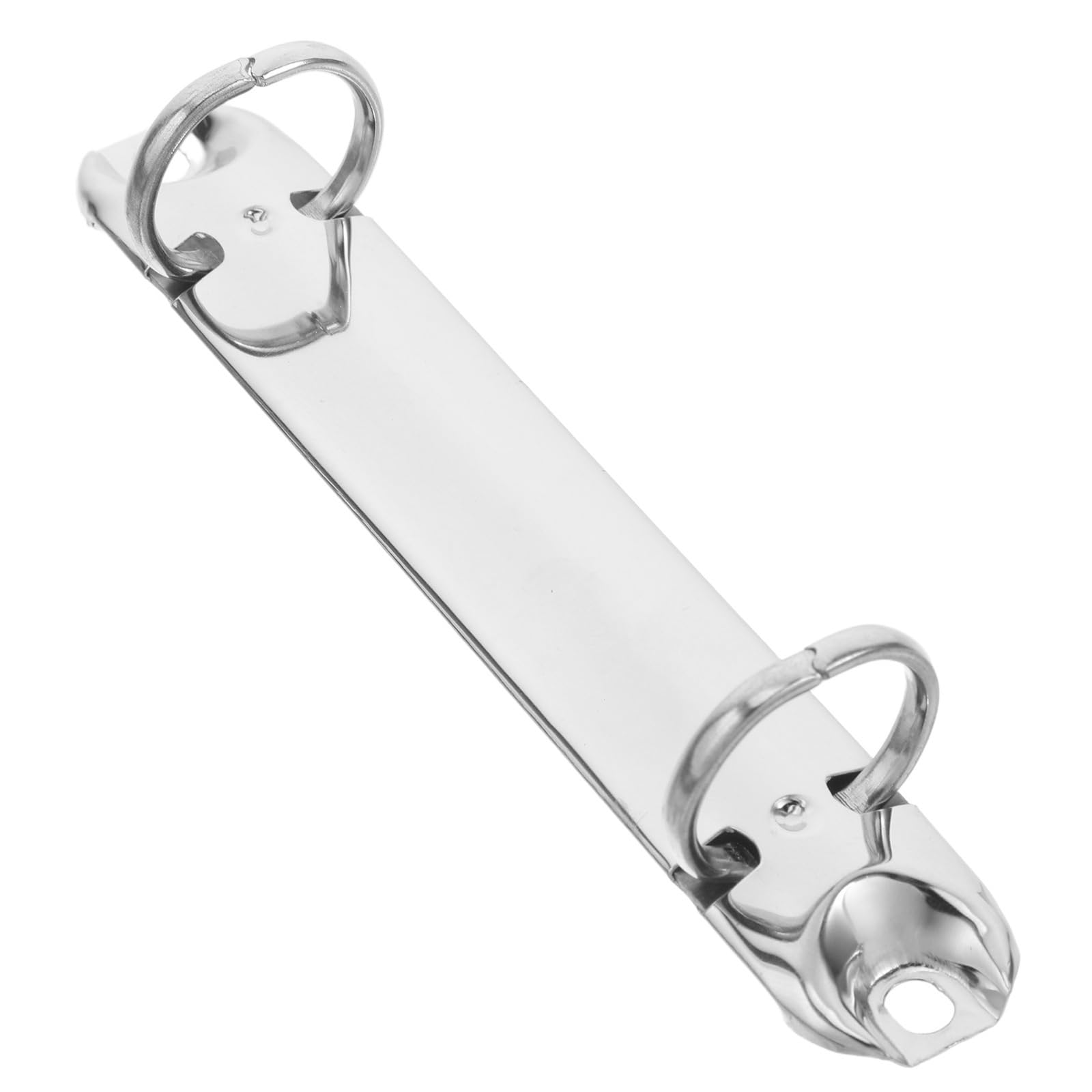 Raccoglitore ad anelli A5 Meccanismo raccoglitore 5 pezzi Sostituzione clip in metallo argentato con due spine